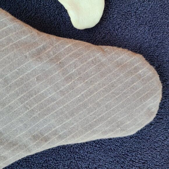 True Rustic Christmas Charm - Two Vintage Christmas Stockings From Quilt Pieces - Picture 13 of 16